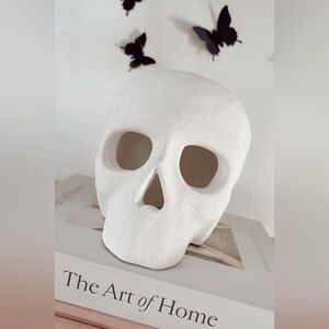 West Elm Ceramic Skull